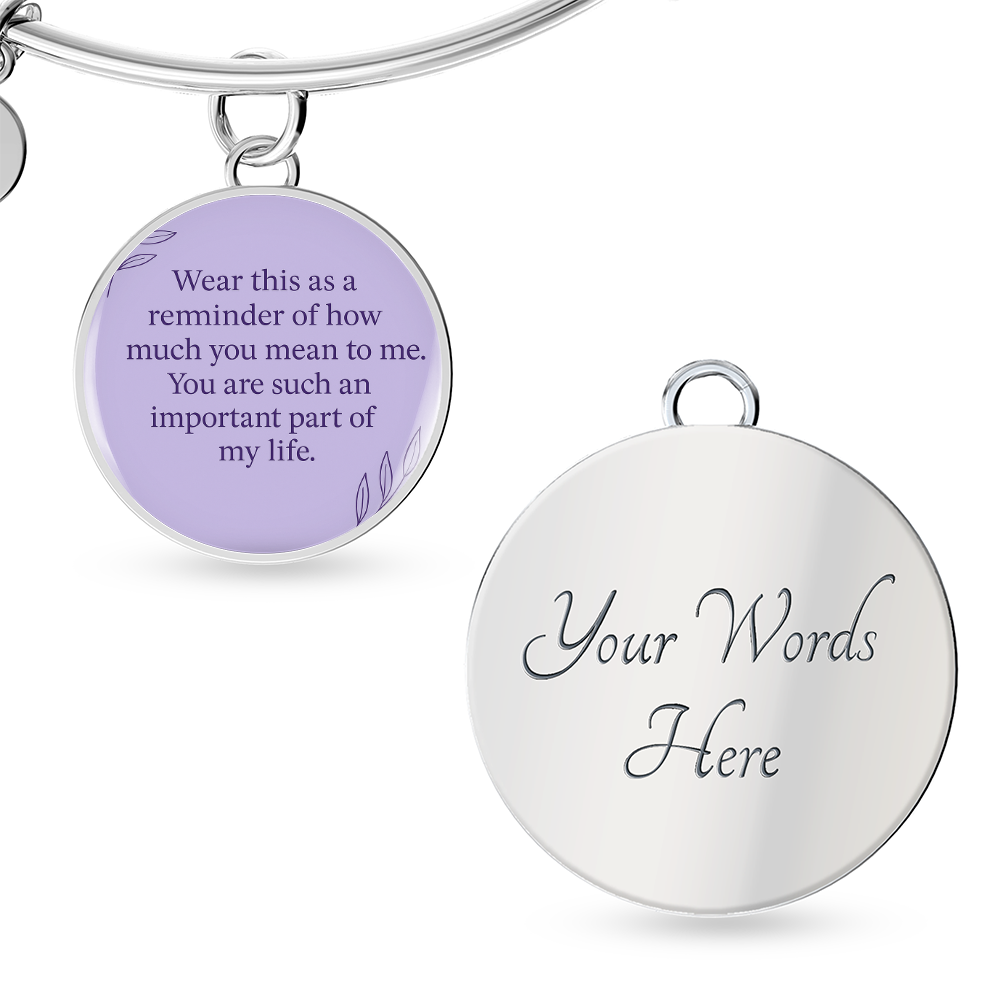 Custom Photo Bangle – A Keepsake from the Heart
