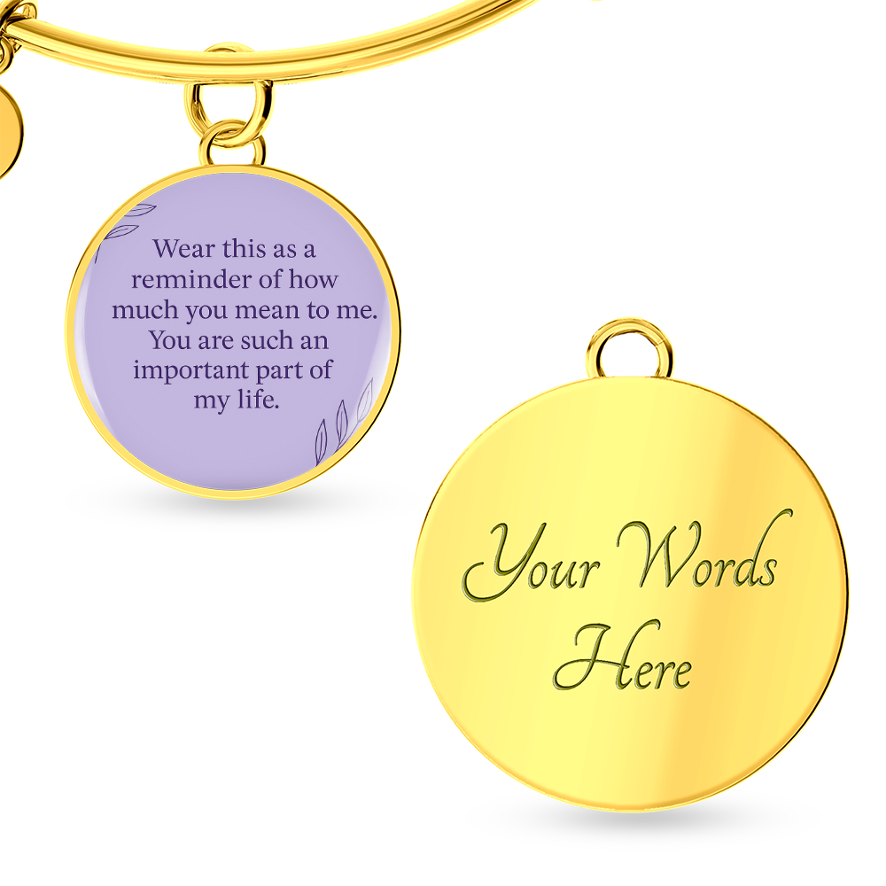 Custom Photo Bangle – A Keepsake from the Heart